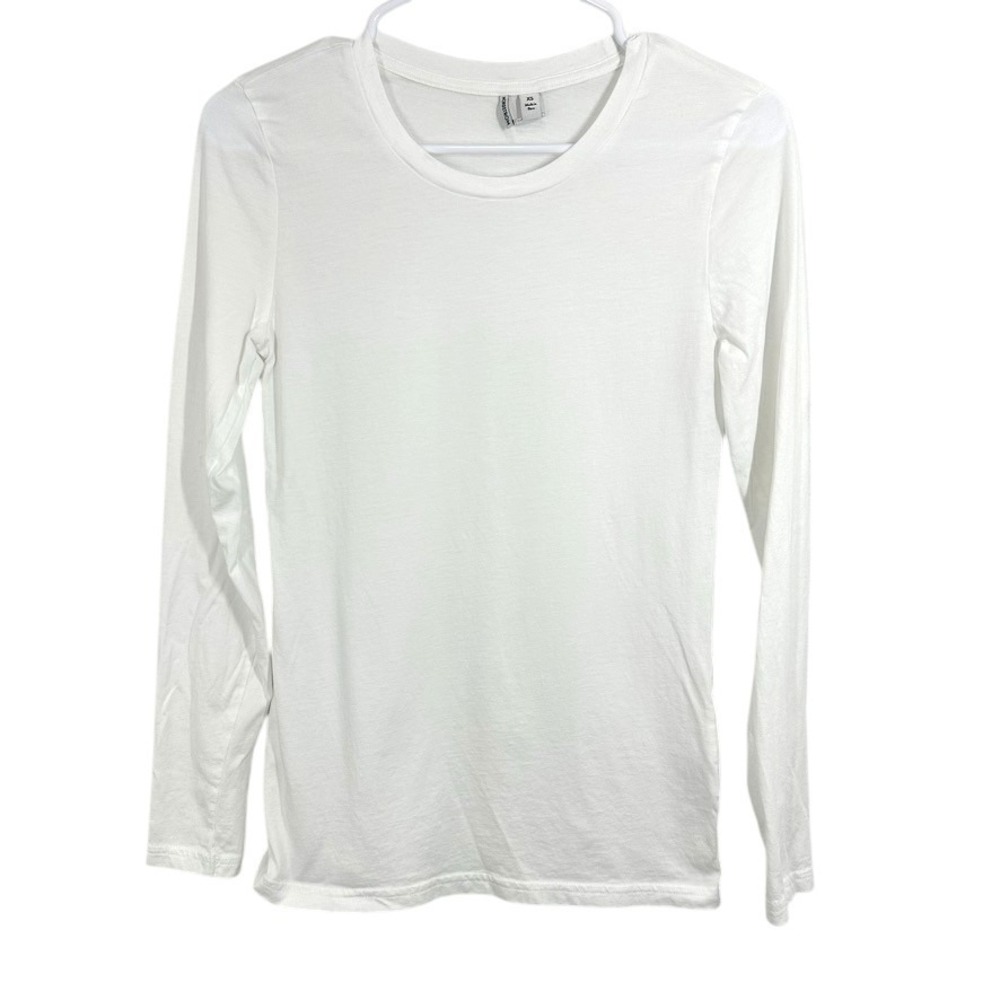Nordstrom White Long Sleeve Tee